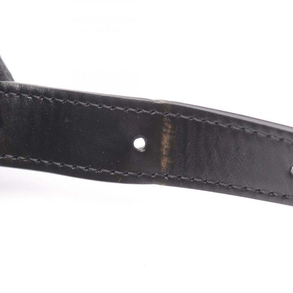 Celine Maillon Bucket Triomphe Shoulder Bag, Leather, Women's, Black - Picture 9 of 9